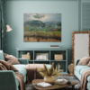 Painting, Oil on Canvas Size: 100 W x 75 H cm