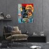Artist Namo - Mohammad Rostamzadeh - Iran Painting, Acrylic on Canvas Size: 70 W x 90 H cm Art Artwork