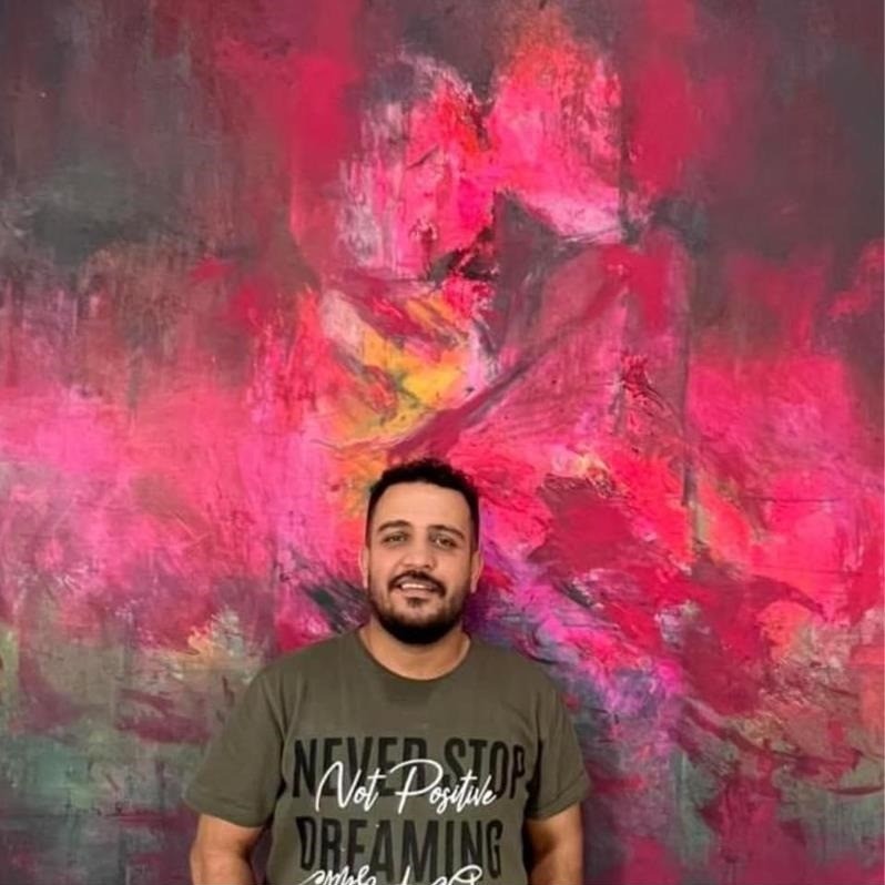 Ayub Raouf Mahmood – Iraq Artist Profile Ayub Raoof Born in 1985, Sulaimaniyah Graduated from the Institute of Fine Arts in Sulaimaniyah, 2008. He became an art teacher at a primary school in 2009, and during the same year, he became a plastic arts trainer at the Youth Activity Center in Sulaimaniyah.